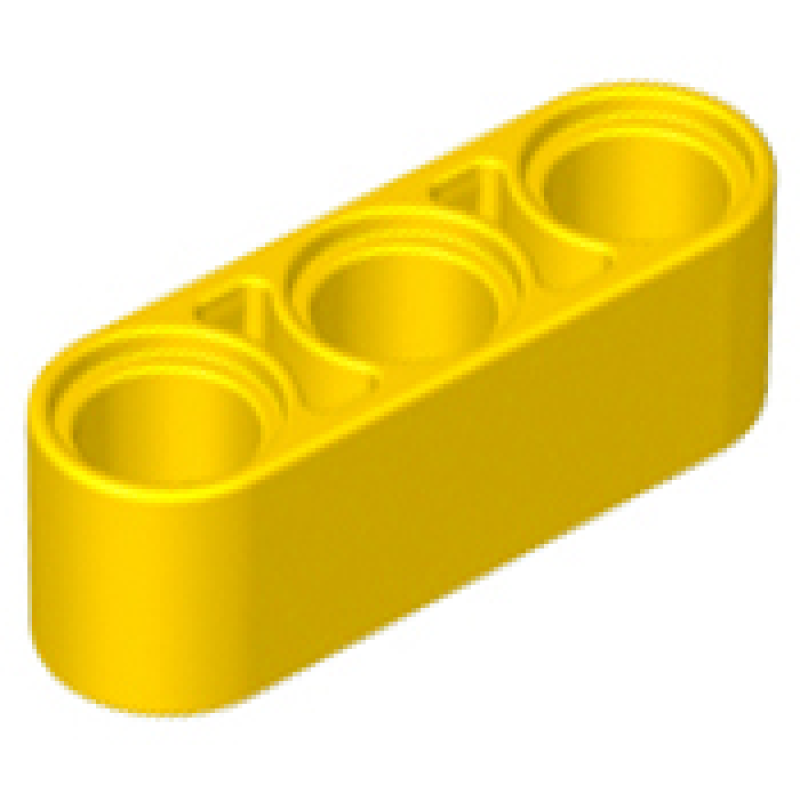 Technic, Hefbalk Dik 1x3 Yellow